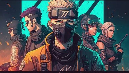 Naruto as a Cyberpunk Subgenre by AI             Naruto en tant que sous-genre Cyberpunk par IA