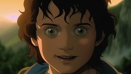 The Lord of the Rings as Anime Film by Hayao Miyazaki          Le Seigneur des Anneaux en tant que film d'animation par Hayao Miyazaki