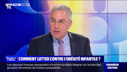 Patrick Tounian, chef du service pédiatrique de l'hôpital Trousseau: "L'obésité est quelque chose de génétique chez l'enfant, n'importe qui ne peut pas devenir obèse, c'est une injustice de la nature"