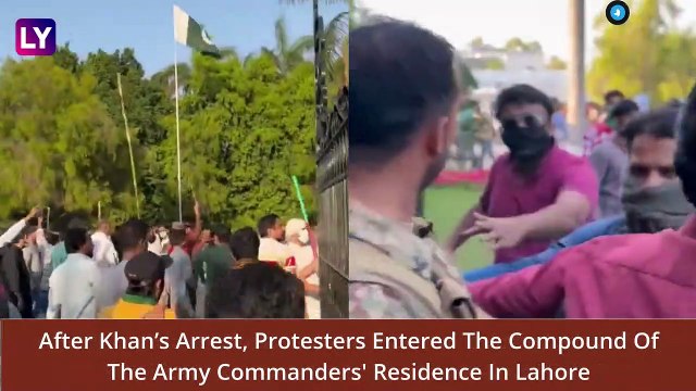 Imran Khan Arrested: Massive Protests In Pakistan; Supporters Attack Army Headquarters In Rawalpindi
