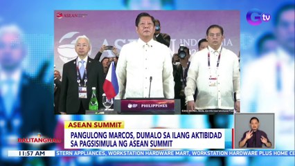 Pangulong Marcos, dumalo sa ilang aktibidad sa pagsisimula ng ASEAN Summit | BT