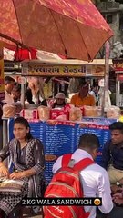 RIMJHIM SANDWICH  _ Indian street food #shorts
