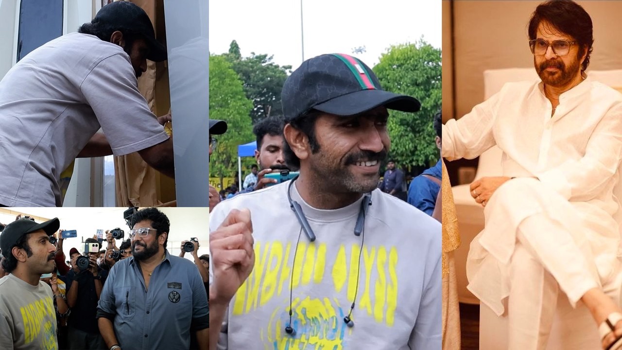 മമ്മൂക്കയുടെ പുതിയ പടത്തിന്റെ പൂജക്കെത്തിയ താരങ...