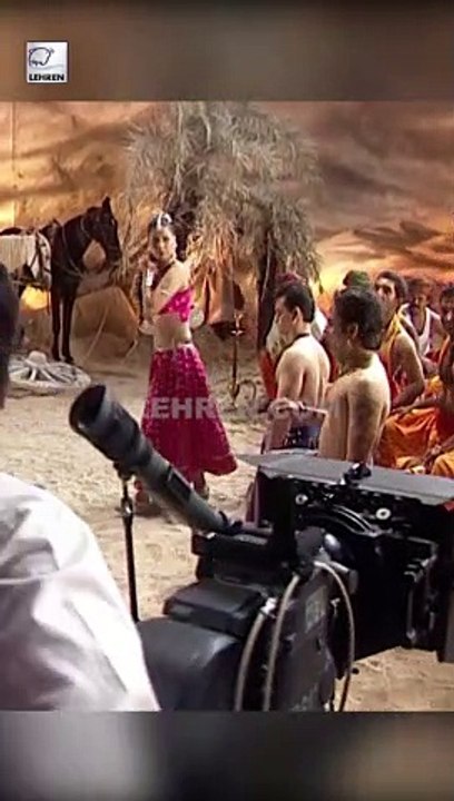 Sambhavna Seth shooting an item song