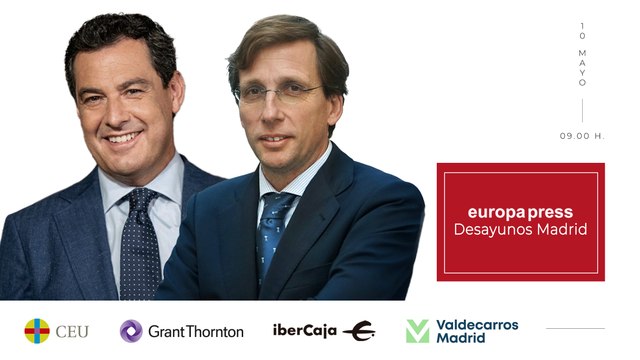 Desayuno Madrid con el alcalde de la capital, José Luis Martínez-Almeida