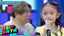 Kulot shows off her acting skills with MC | Isip Bata
