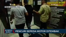 Polisi Tembak Pencuri Sepeda Motor di Medan