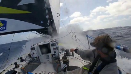Transat Paprec 2023 / Récap du jour - 09.05