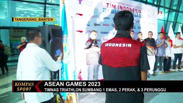 Belajar dari Pengalaman, Timnas Triathlon Sumbang 1 Emas, 2 Perak, & 3 Perunggu di Sea Games 2023