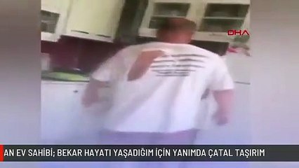 BAKIRKÖY'DE KİRACISINA ÇATALLA SALDIRAN EV SAHİBİ: BEKAR HAYATI YAŞADIĞIM İÇİN YANIMDA ÇATAL TAŞIRIM