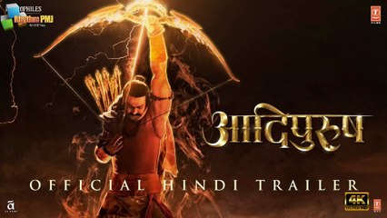 Adipurush (Official Trailer) Hindi | Prabhas | Saif Ali Khan | Kriti Sanon | Om Raut | Bhushan Kuma | 4k uhd video 2023