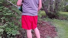 Video Hausmeistertätigkeit Hecke