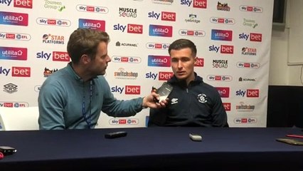 Luton Town defender Dan Potts