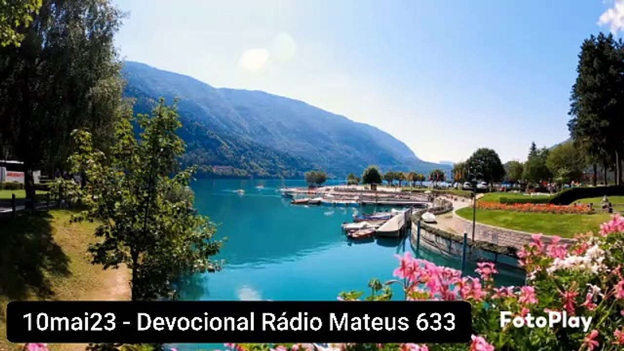 10mai23 - Devocional Rádio Mateus 633
