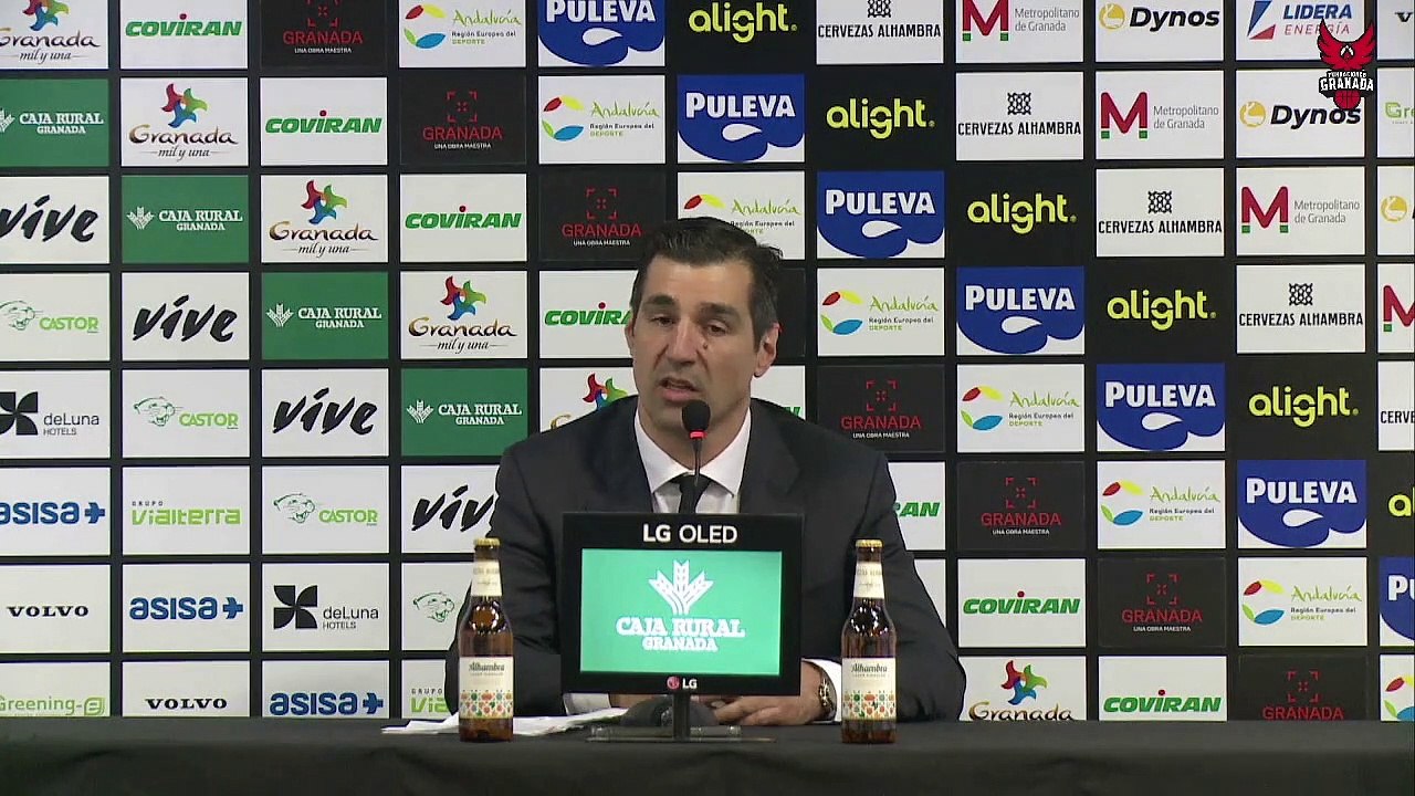 09-05-2023 Pablo Pin, tras partido Zaragoza