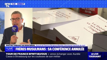 "C'est le travail d'une chercheuse qui a toujours été extrêmement modérée notamment sur le lien entre l'islam et l'islamisme", selon son avocat