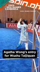 Agatha Wong’s entry for Wushu Taijiquan