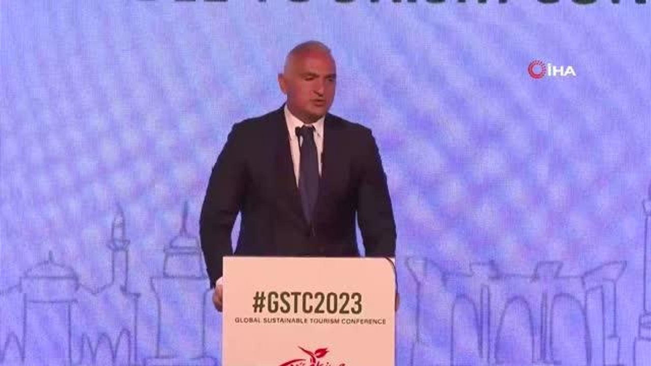 Bakan Ersoy: "2030 yılında tüm turizm tesisleri Sürdürülebilir Turizm Sertifikası'na sahip olacak"