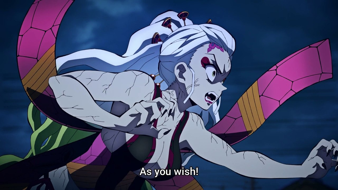 Nezuko vs Daki  |  Demon Slayer: Kimetsu no Yaiba - Entertainment District Arc
