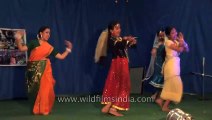 Girls from Rung tribe performing on bollywood number