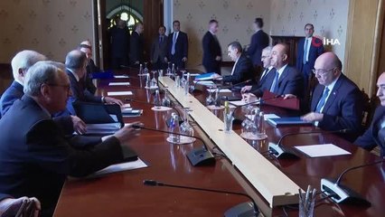 Bakan Çavuşoğlu Moskova'da Lavrov'la görüştü