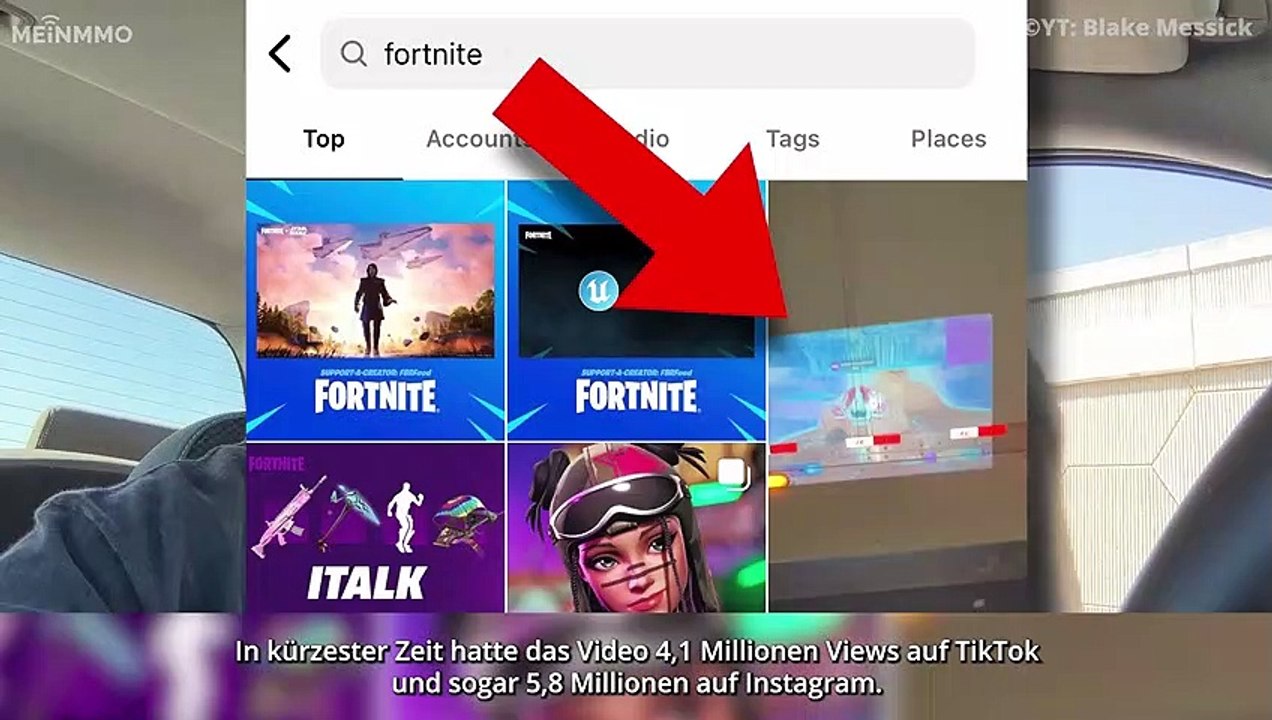 Fortnite-Sieg auf einem fahrenden LKW sorgt für viralen Hit auf TikTok - Das steckt dahinter