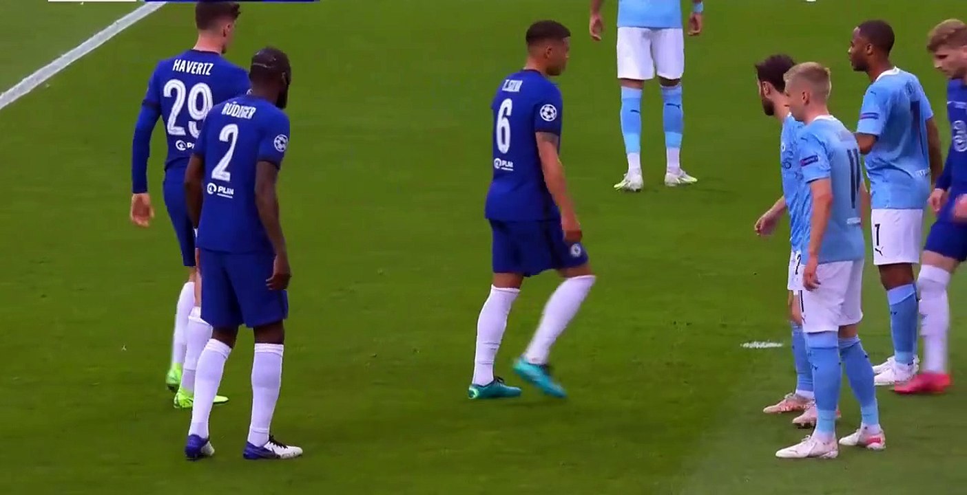 Manchester City 0-1 Chelsea / First Half of the Champions League Final / 2020-2021