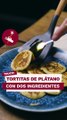 Tortitas de plátano con sólo dos ingredientes