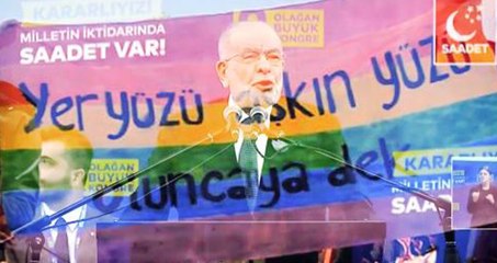 Yeniden Refah, LGBTİQ+'ları ve Millet İttifakını hedef gösteren bir video paylaştı