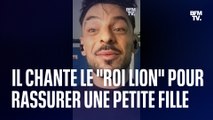 Cet ambulancier de Strasbourg chante le Roi Lion pour rassurer une petite fille malade