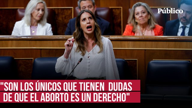 El repaso de Irene Montero al PP: Cumplan con las leyes feministas