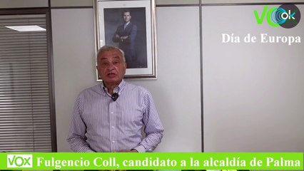 El líder de Vox en Palma felicita en cuatro idiomas el Día de Europa