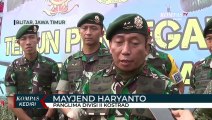 450 Personel TNI AD Ikuti Latihan Terjun Payung