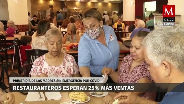 Restauranteros esperan derrama de mil 300 mdp por Día de las Madres