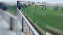 Liseler arası futbol turnuvasında tekmeli-yumruklu kavga
