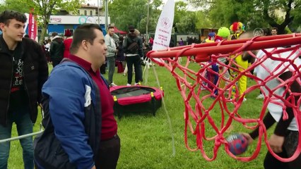 İSTANBUL - Engelliler Spor ve Eğlence Şenliği'nin dördüncüsü gerçekleştirildi