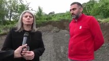 CHP Trabzon Milletvekili Adayı Suiçmez'den Güney Çevre Yolu Projesi İçin Arazisinde Nöbet Tutan Vatandaşa Destek