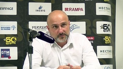 Rémy Valin en conférence de presse : "On n'a plus notre destin entre nos mains"