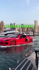 Ich fahre den 1. WASSER-FERRARI der WELT! ️