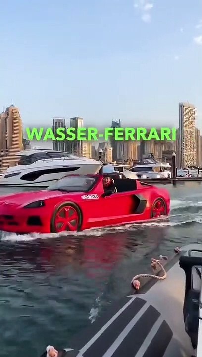 Ich fahre den 1. WASSER-FERRARI der WELT! ️