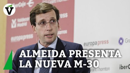 Almeida promete cubrir la M-30 a su paso por Ventas con un jardín de 20.000 m2 que unirá Salamanca y Ciudad Lineal