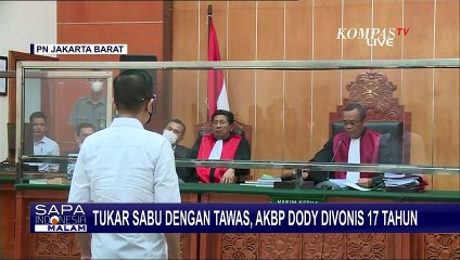 Tukar Sabu dengan Tawas, AKBP Dody Prawiranegara Divonis 17 Tahun Penjara!