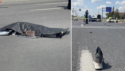 Otomobilin çarptığı anne hayatını kaybetti, oğlu ağır yaralı