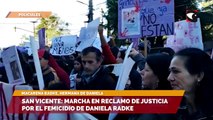 Macarena Radke, habló desde la marcha en reclamo de justicia por el femicidio de su hermana, Daniela Radke