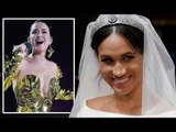 La robe de mariée Meghan diss par Katy Perry refait surface après que le chanteur a raté l'anniversa