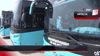 Antalya'da yolculara kızıp otobüsü terk eden şoför konuştu
