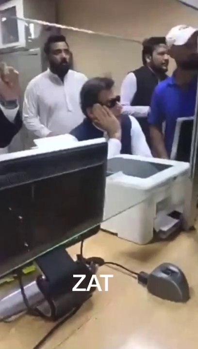 Imran khan arrest footage