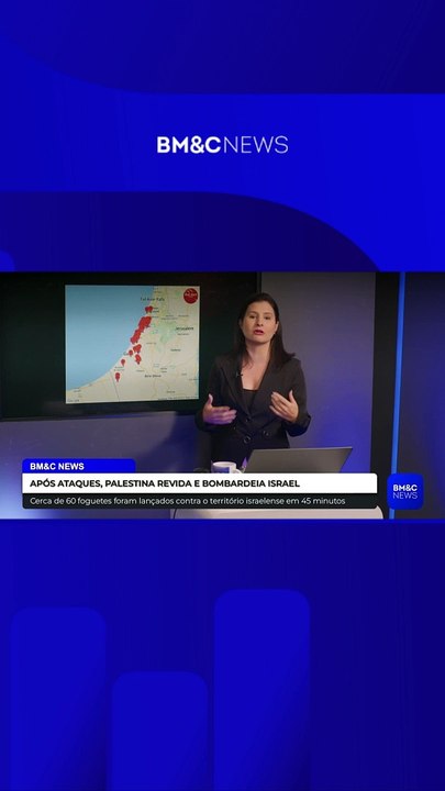 APÓS ATAQUES, PALESTINA REVIDA E BOMBARDEIA ISRAEL