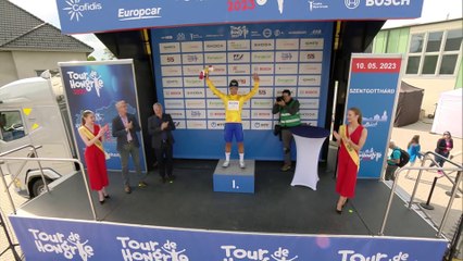 Tour de Hongrie 2023 - Dylan Groenewegen la 1ère étape... Egan Bernal pris dans la grosse chute à 1,1 km de l'arrivée !