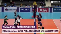 Timnas Voli Putri Indonesia Kalahkan Malaysia di Partai Group A SEA Games 2023